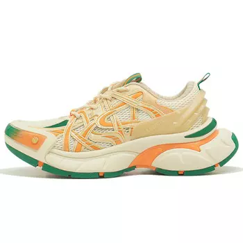 Массивные кеды унисекс с низким верхом оранжевого цвета Kaalixto