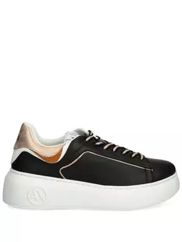 Массивные кроссовки Armani Exchange, черный