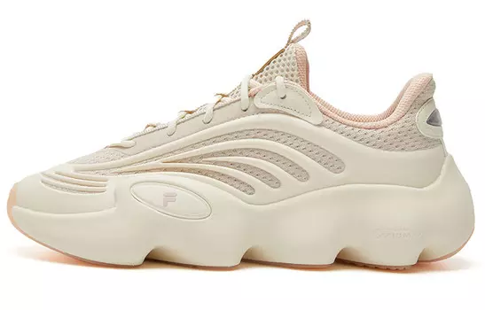 Массивные кроссовки FILA FUSION женские, Коричневый/Белый