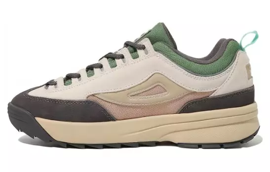 Массивные кроссовки FILA унисекс, Beige black yellow