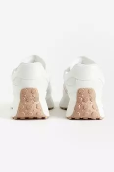 Массивные кроссовки H&M, белый