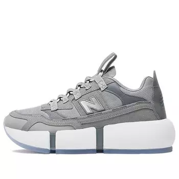 Массивные кроссовки jaden smith x vision racer New Balance, серый