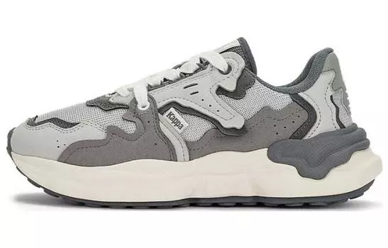 Массивные кроссовки Kappa унисекс, Dark iron gray/black/shadow gray