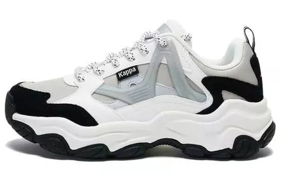 Массивные кроссовки Kappa унисекс, Gray/White/Black