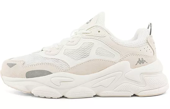 Массивные кроссовки Kappa унисекс, White/Egret White - 012