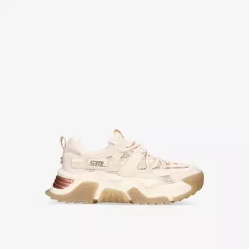 Массивные кроссовки Kingdom из искусственной кожи и сетки Steve Madden, бежевый