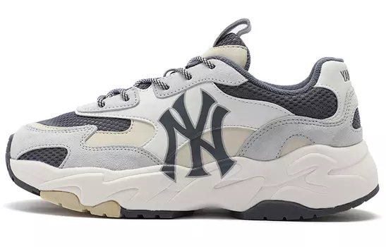 Кроссовки MLB Big Ball Chunky Chunky Sneakers Unisex Low-Top Gray