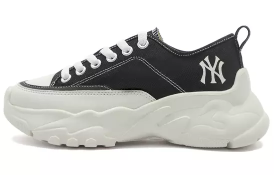 Кроссовки MLB Chunky High Chunky Sneakers Unisex Low-Top Black White