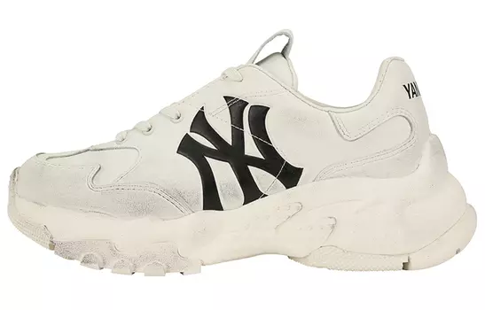 Кроссовки MLB Big Ball Chunky Chunky Sneakers Unisex Low-Top Beige