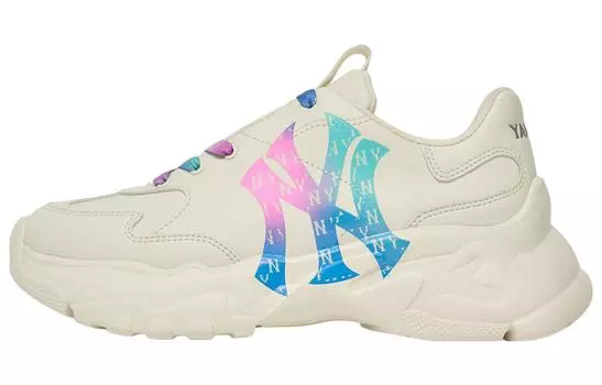 Кроссовки MLB Big Ball Chunky Chunky Sneakers Unisex Low-Top White