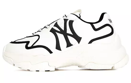 Кроссовки MLB Big Ball Chunky Chunky Sneakers Unisex Low-Top White Black