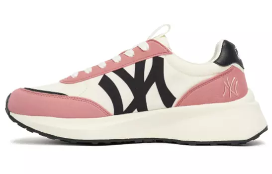Кроссовки MLB Chunky Jogger Chunky Sneakers Unisex Low-Top Pink White Color