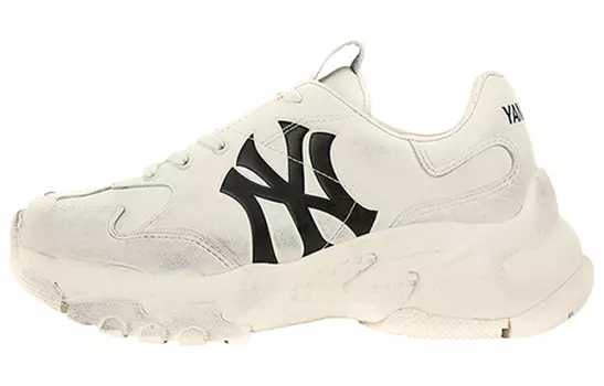 Кроссовки MLB Big Ball Chunky Chunky Sneakers Unisex Low-Top Beige