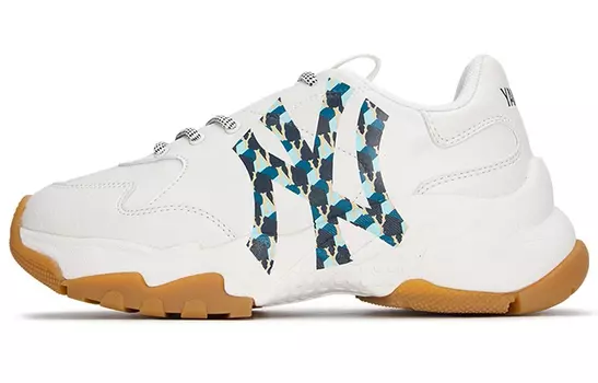 Кроссовки MLB Big Ball Chunky Chunky Sneakers Unisex Low-Top White