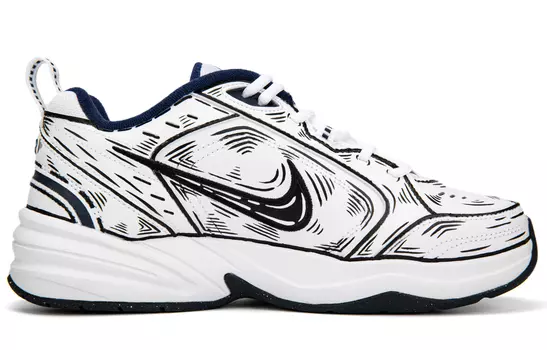Массивные кроссовки Nike Air Monarch 4 унисекс