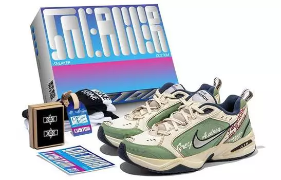 Массивные кроссовки Nike Air Monarch 4 унисекс