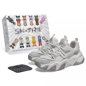 Массивные кроссовки серии Hurricane, унисекс, низкие, винтажные, белый Sk.Trip