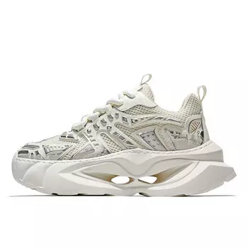 Массивные кроссовки Spacewalk Series унисекс с низким верхом Moerbai, красный