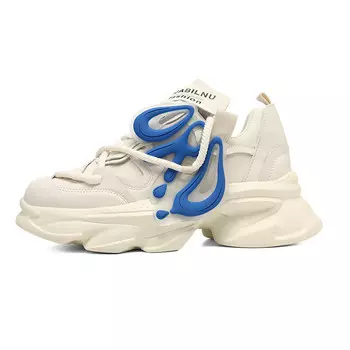 Массивные кроссовки унисекс с низким верхом Rice Ord, синий