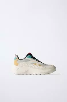 Массивные кроссовки ZARA, разноцветный