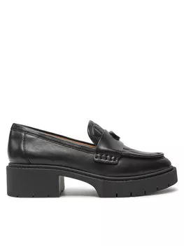 Массивные лоферы Coach, черный