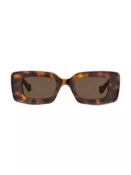 Массивные прямоугольные солнцезащитные очки Anagram Loewe