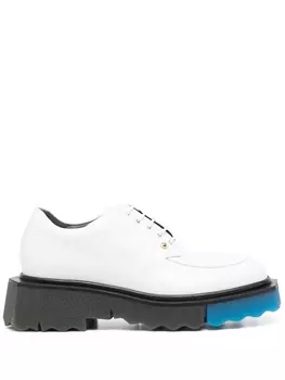 Массивные туфли на шнуровке Off-White, белый