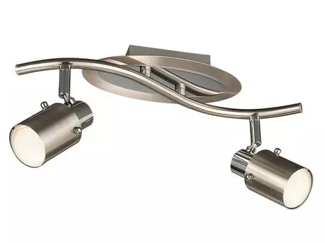 Массивный 55947/17/10 Точечный светильник, металл, GU10, 7Вт, 7Вт, 14 см, 10 см Massive, серебро