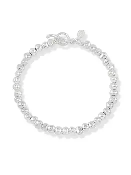 Массивный браслет Signature Nugget DOWER AND HALL, серебряный