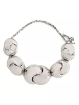 Массивный чокер PUCCI, серебряный