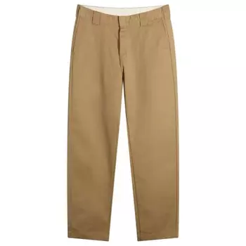 Мастер брюки Carhartt Wip, цвет leather