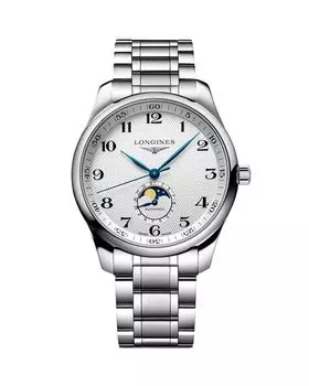 Мастер-часы, 42 мм Longines, цвет Silver