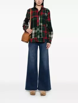 МАТЬ Джинсы Tomcat Roller Sneak MOTHER, синий