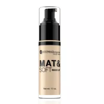 Mat&Soft Make-up 04 Золотистый Бежевый HYPOAllergenic, 30 g