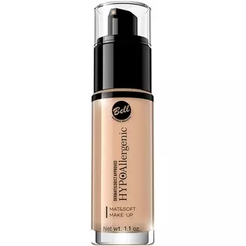 Mat&Soft Make-Up 30G Золотой Бежевый, Bell Hypoallergenic