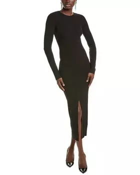 МАТЬ ВСЕХ Carole Трикотажное макси-платье Mother of All, черный