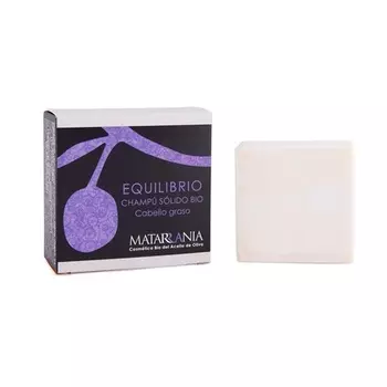Matarrania Equilibrio Твердый органический шампунь для жирных волос 120мл