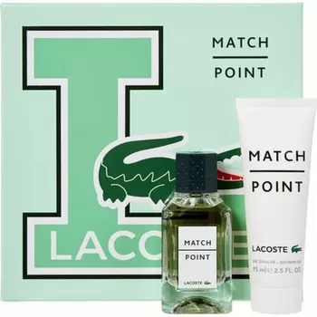Match Point - Подарочный набор туалетная вода 50 мл + гель для душа 75 мл, Lacoste