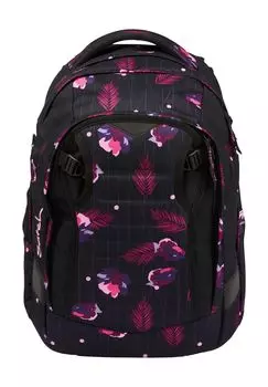 Матчевый школьный рюкзак Таинственные ночи Satch, цвет Schwarz Lila