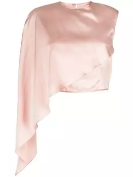 Materiel укороченный топ с круглым вырезом, розовый