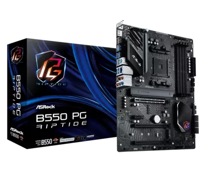 Материнская плата ASRock B550 PG Riptide, AM4, DDR4