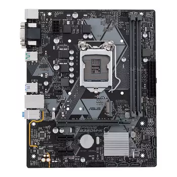 Материнская плата ASUS PRIME B360M-K, LGA1151, DDR4