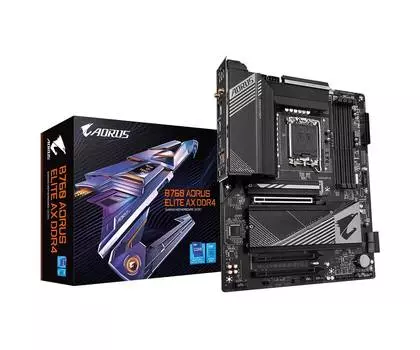 Материнская плата GIGABYTE B760 AORUS ELITE AX DDR4