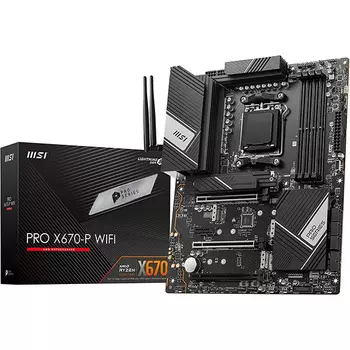 Материнская плата MSI PRO X670-P WiFi, DDR5, черный