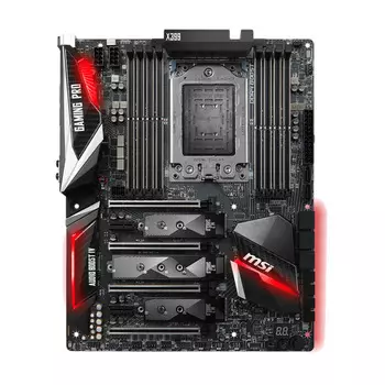 Материнская плата MSI X399 Gaming Pro Carbon AC, TR4, DDR4, Wi-Fi