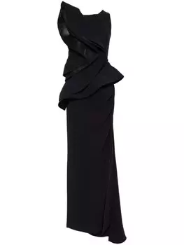 Maticevski Роковое платье, черный