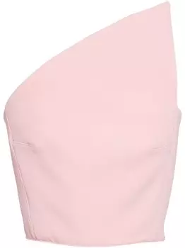 Maticevski топ асимметричного кроя, розовый