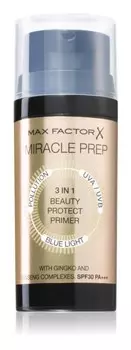 Матирующая база под макияж 3-в-1 Max Factor Miracle Prep