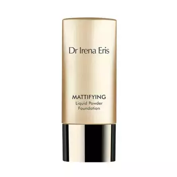 Матирующая база под макияж Mattifying Liquid Powder Foundation Dr Irena Eris, цвет nude