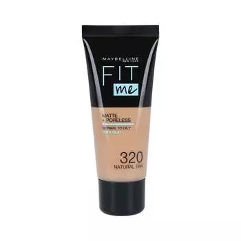 Матирующая основа для лица 320 натуральный загар, 30 мл Maybelline, Fit me